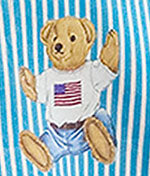 Heritage Polo Bear Woven Pajama Set
