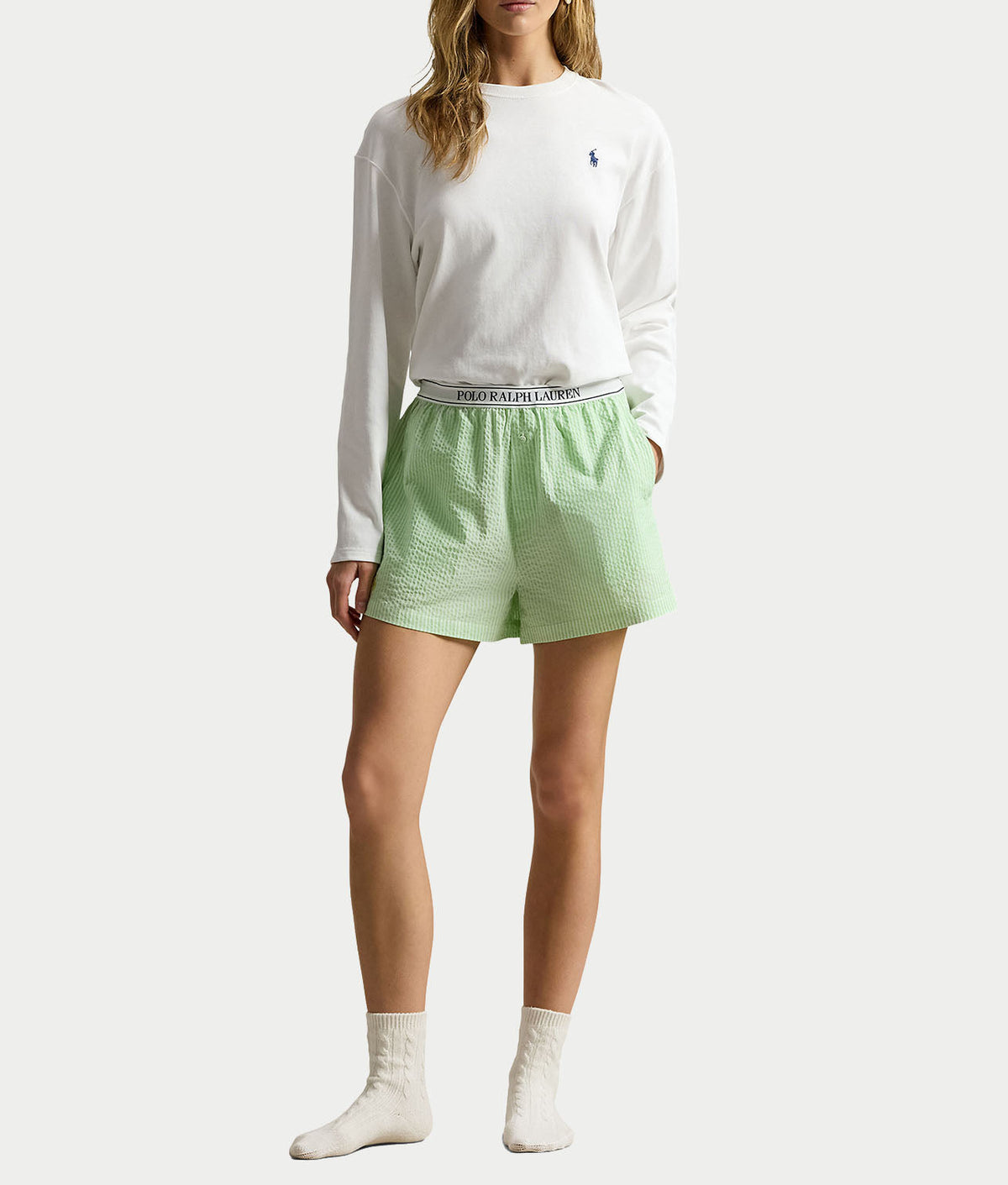 Seersucker Woven Boxer