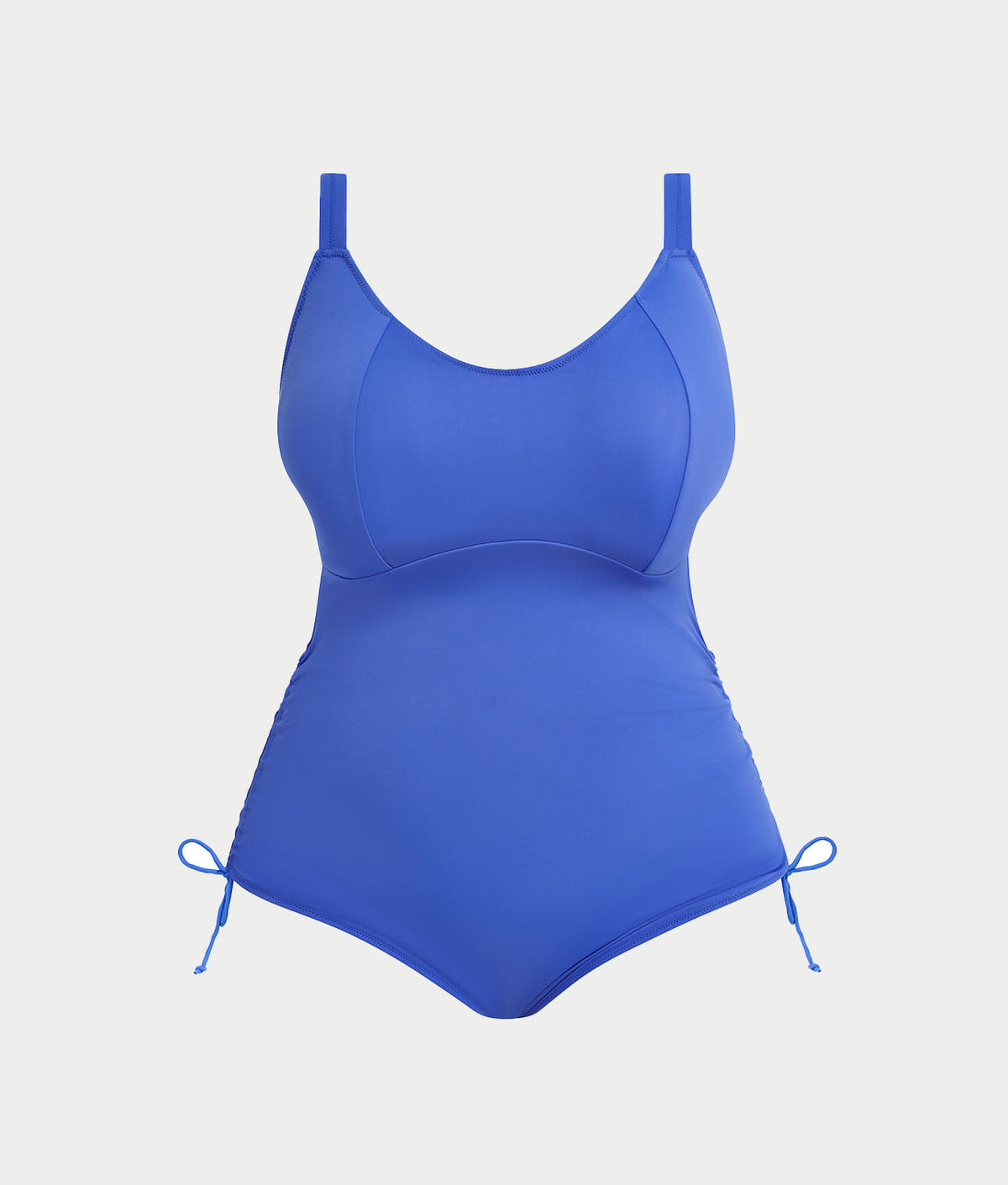 Plus Size Plain Sailing Wire-Free One-Piece Swimsuit