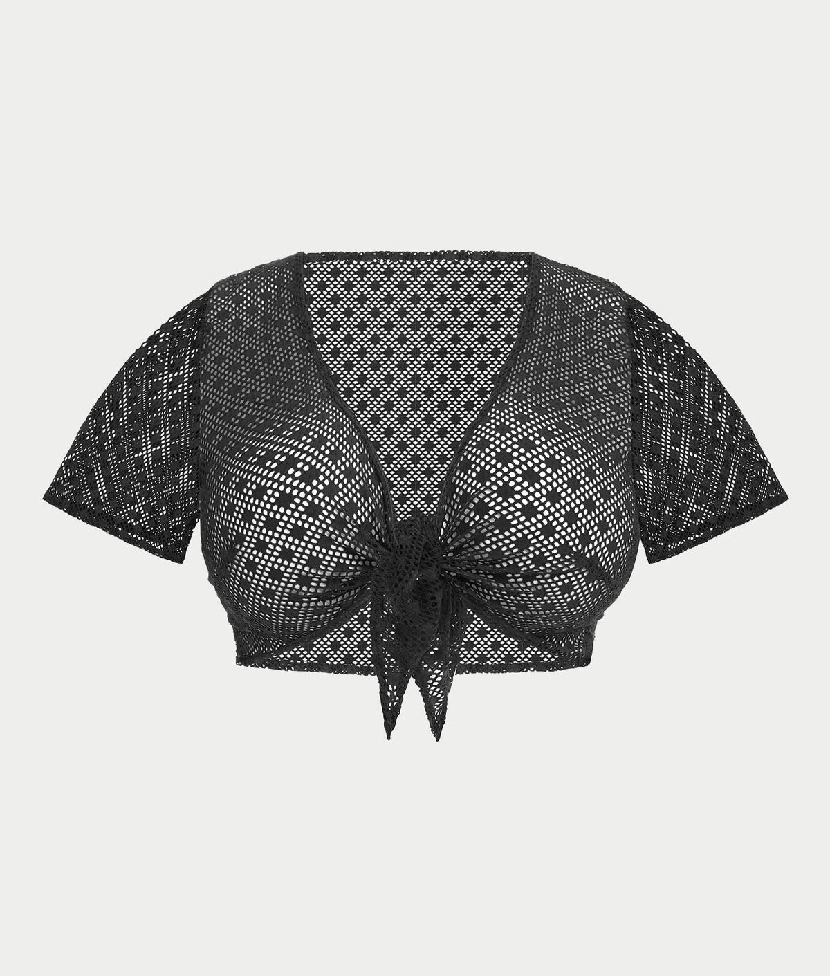 Plus Size Bazaruto Beach Tie Front Bikini Top