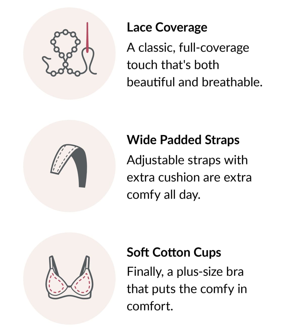 MagicLift Cotton Support Wire-Free Bra
