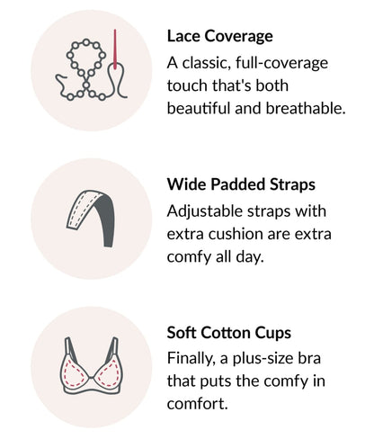 MagicLift Cotton Support Wire-Free Bra