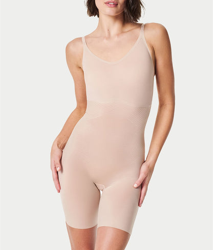 Thinstincts 2.0 Closed Bust Mid-Thigh Bodysuit