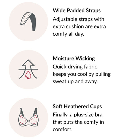 MagicLift Moisture Control Wire-Free Bra