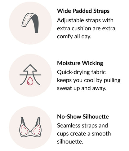 MagicLift Seamless Support Wire-Free Bra