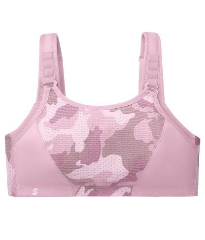 Custom Control Wire-Free Sports Bra