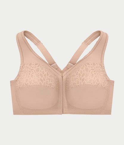 MagicLift Front-Close Racerback Wire-Free Bra