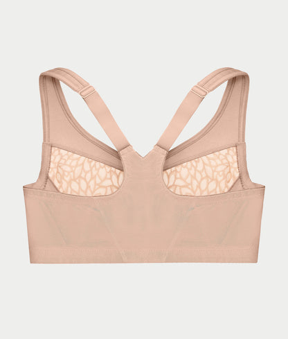 MagicLift Front-Close Racerback Wire-Free Bra