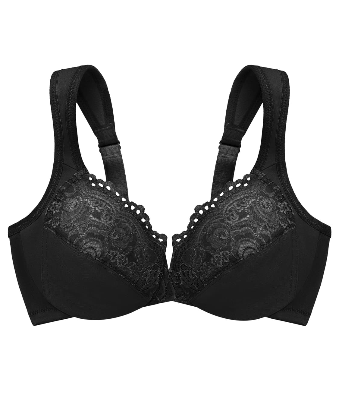 Low Cut WonderWire Lace Bra