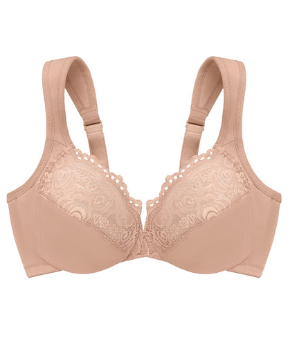 Low Cut WonderWire Lace Bra