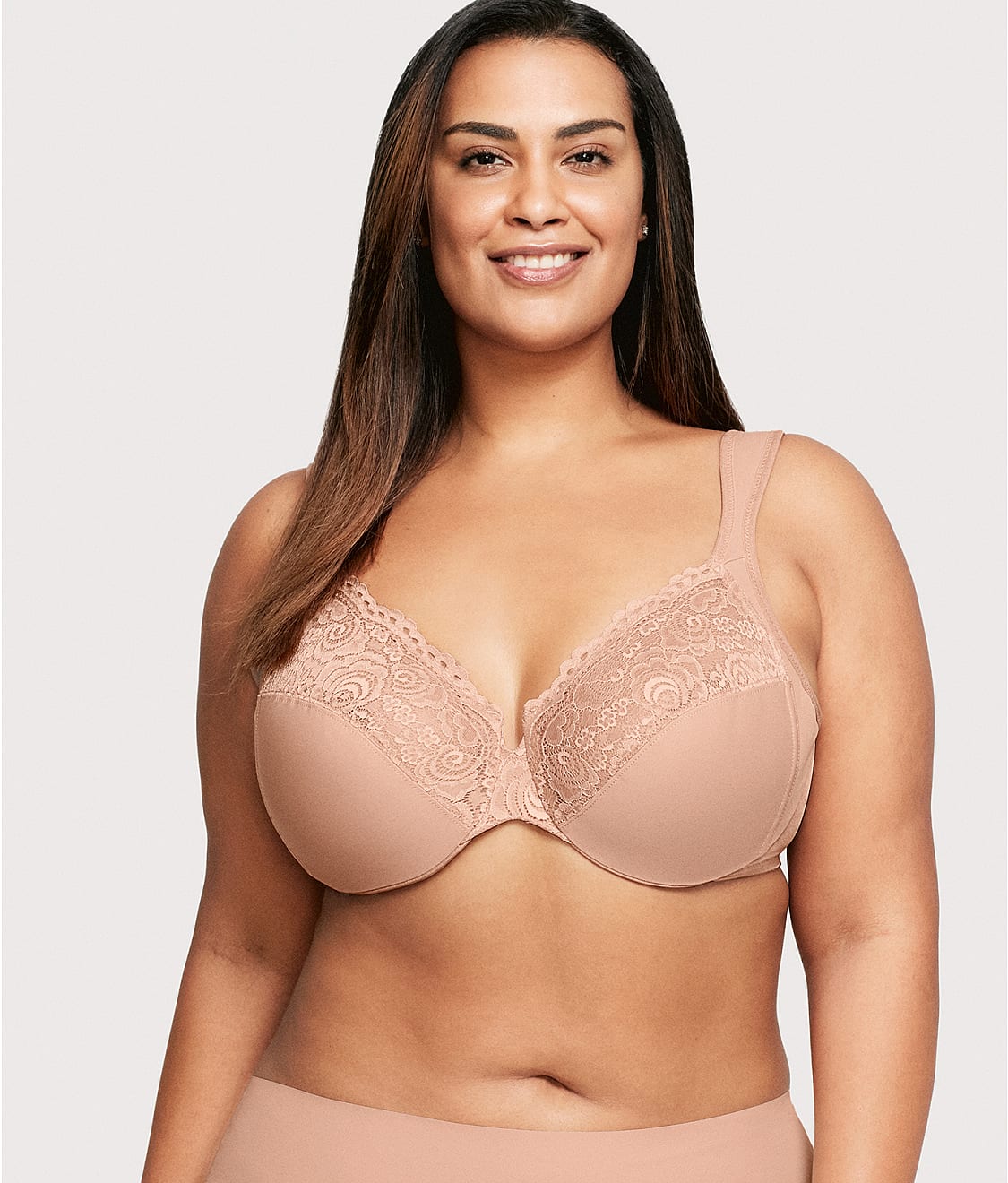 Low Cut WonderWire Lace Bra