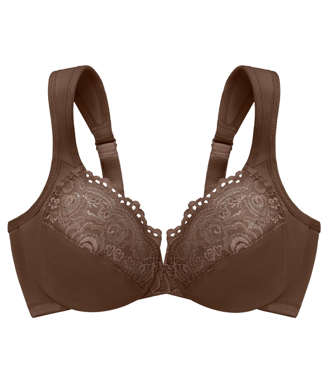 Low Cut WonderWire Lace Bra