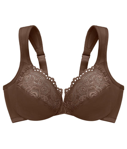 Low Cut WonderWire Lace Bra
