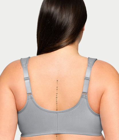 WonderWire Front-Close Cotton Bra