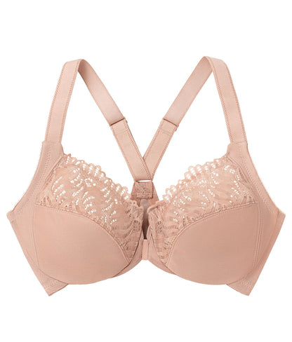WonderWire Front-Close T-Back Bra