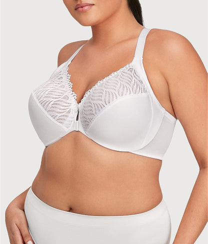 WonderWire Front-Close T-Back Bra