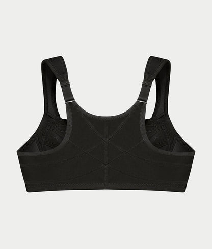 WonderWire Front-Close Posture Back Lace Bra