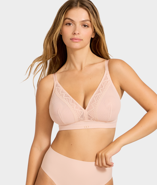 Origins Lace Full Support Wire-Free Bra