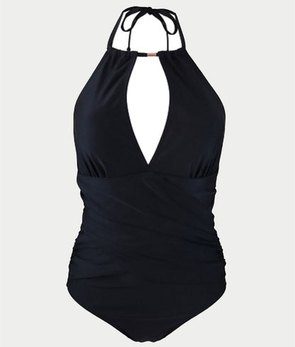 Ring Neck Control One-Piece