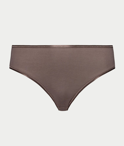 Cotton Seamless Hi-Cut Brief