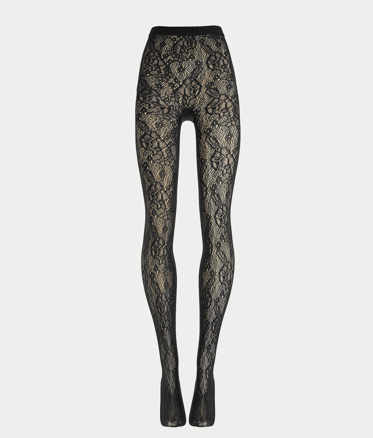 Infinite Rose Net Tights
