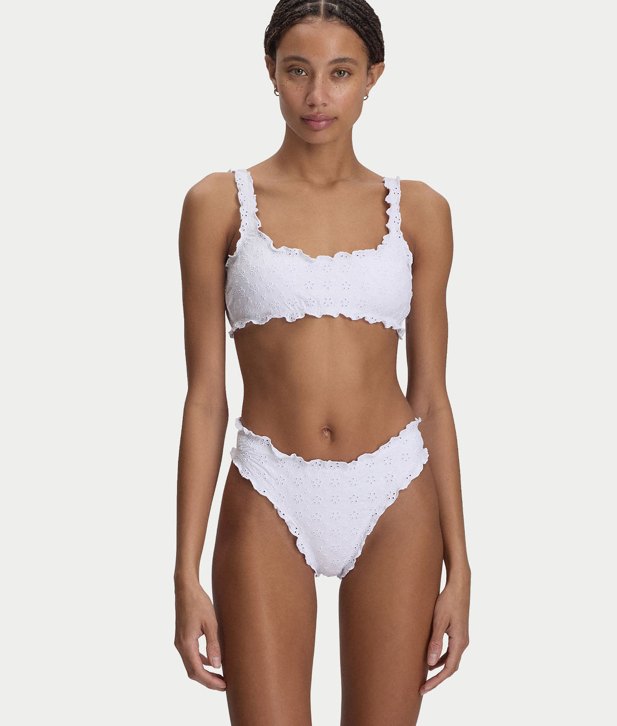 Eyelet Kennedy Bralette Bikini Top
