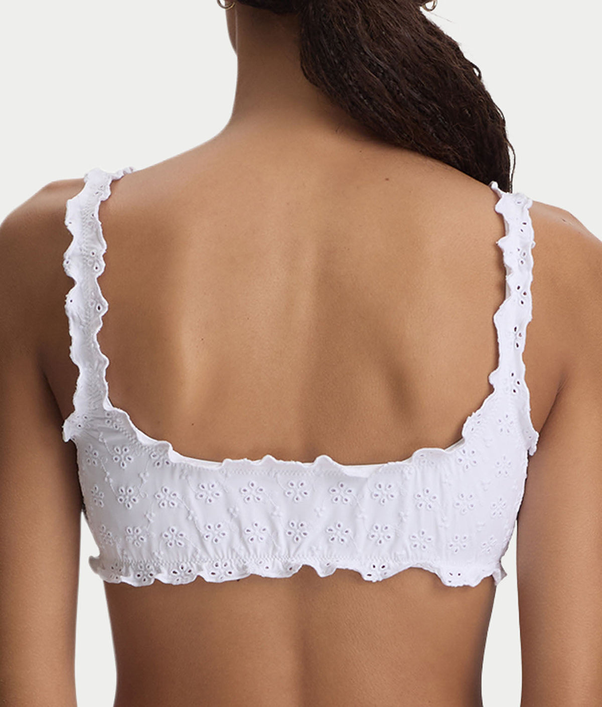 Eyelet Kennedy Bralette Bikini Top