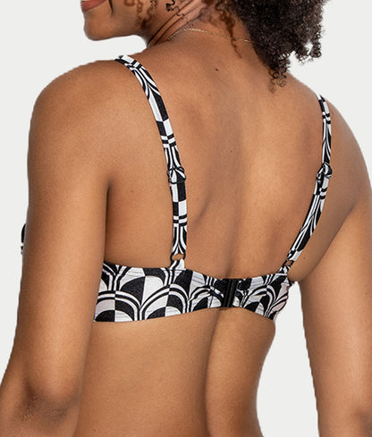 Casablanca Front Tie Bikini Top