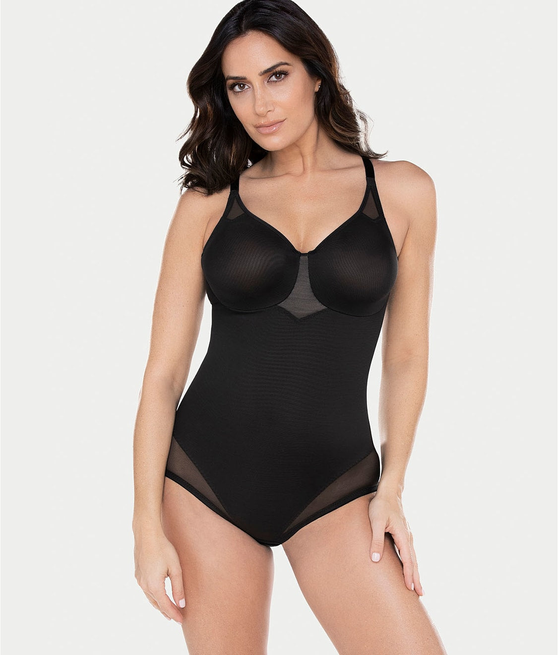Sexy Sheer Extra Firm Control Bodysuit