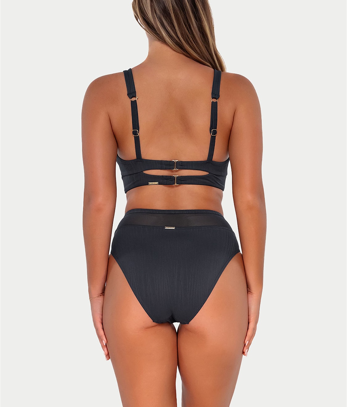 Annie High-Waist Bikini Bottom