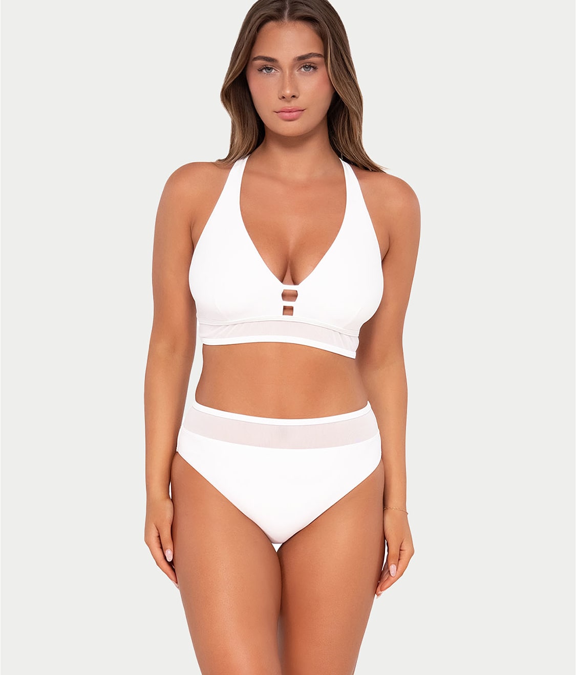 Annie High-Waist Bikini Bottom