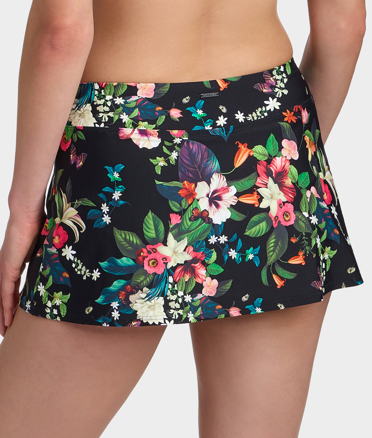 Sporty Skirted Bikini Bottom