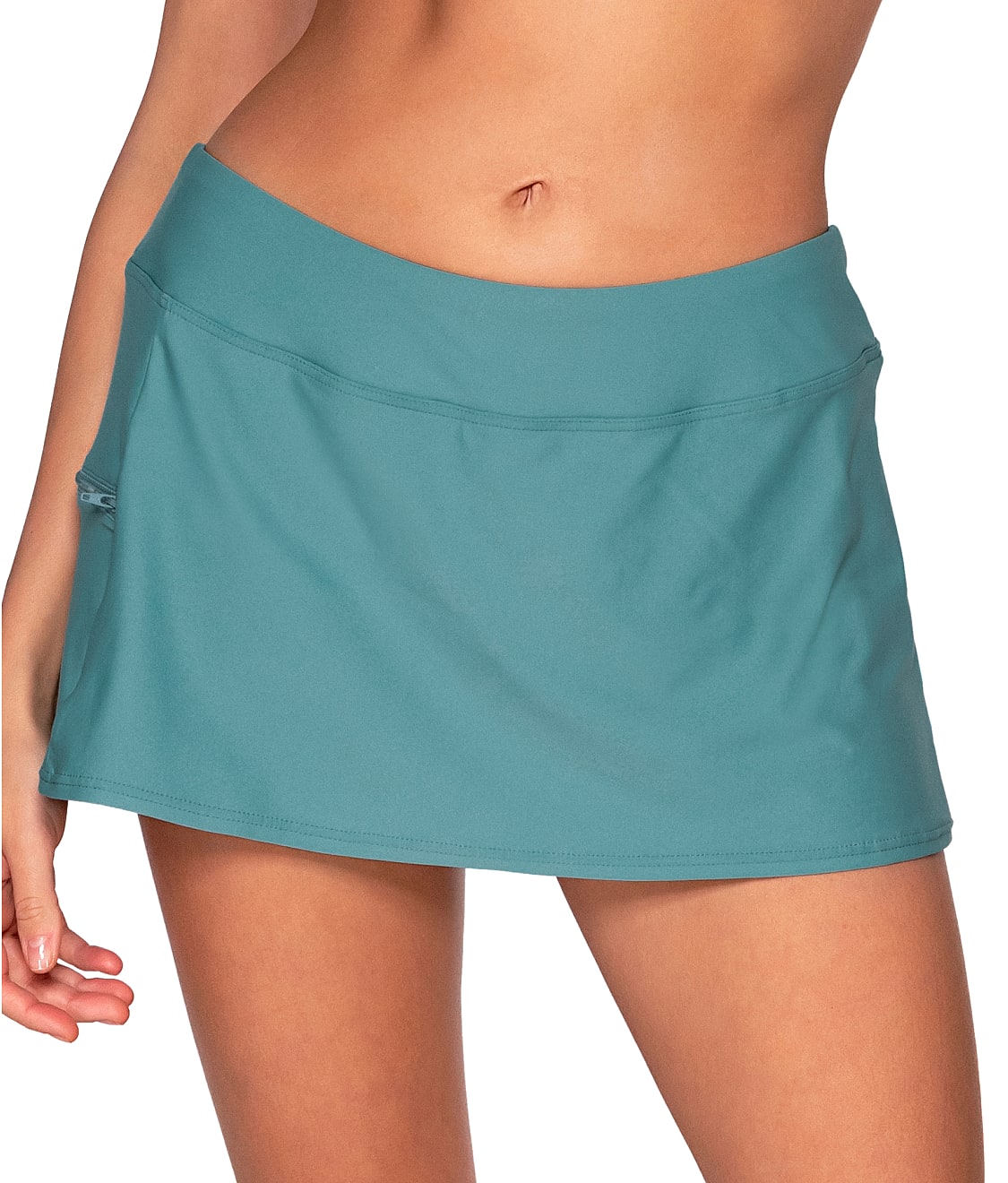 Sporty Skirted Bikini Bottom