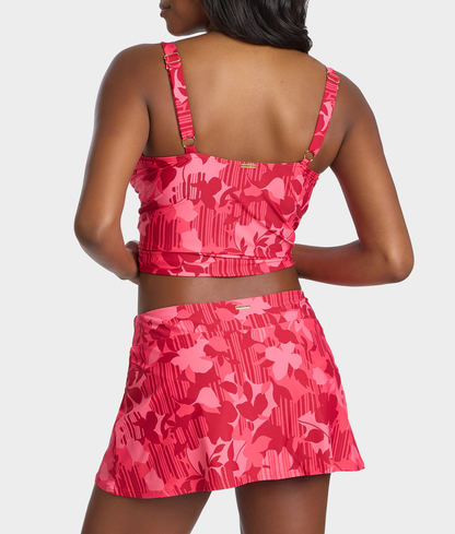 Sporty Skirted Bikini Bottom
