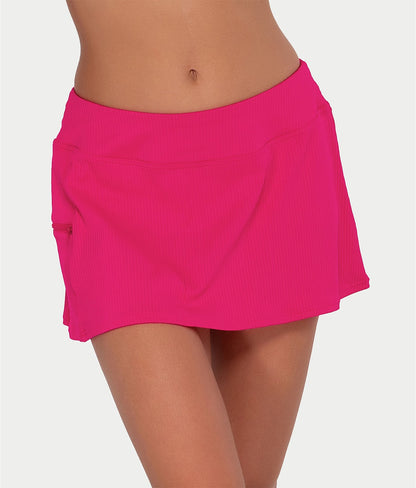 Sporty Skirted Bikini Bottom