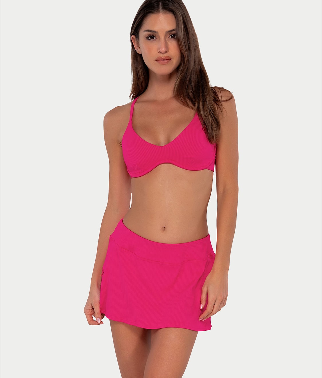 Sporty Skirted Bikini Bottom