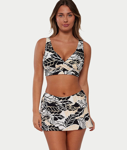 Sporty Skirted Bikini Bottom