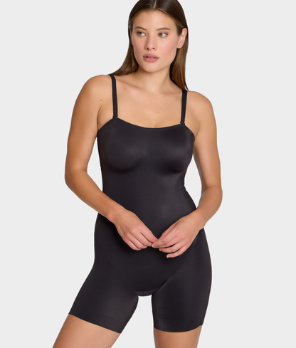 Dress Rehearsal Firm Control Mid-Thigh Strapless Body Shaper