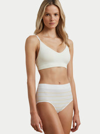 Silk White / Lemon Chiffon
