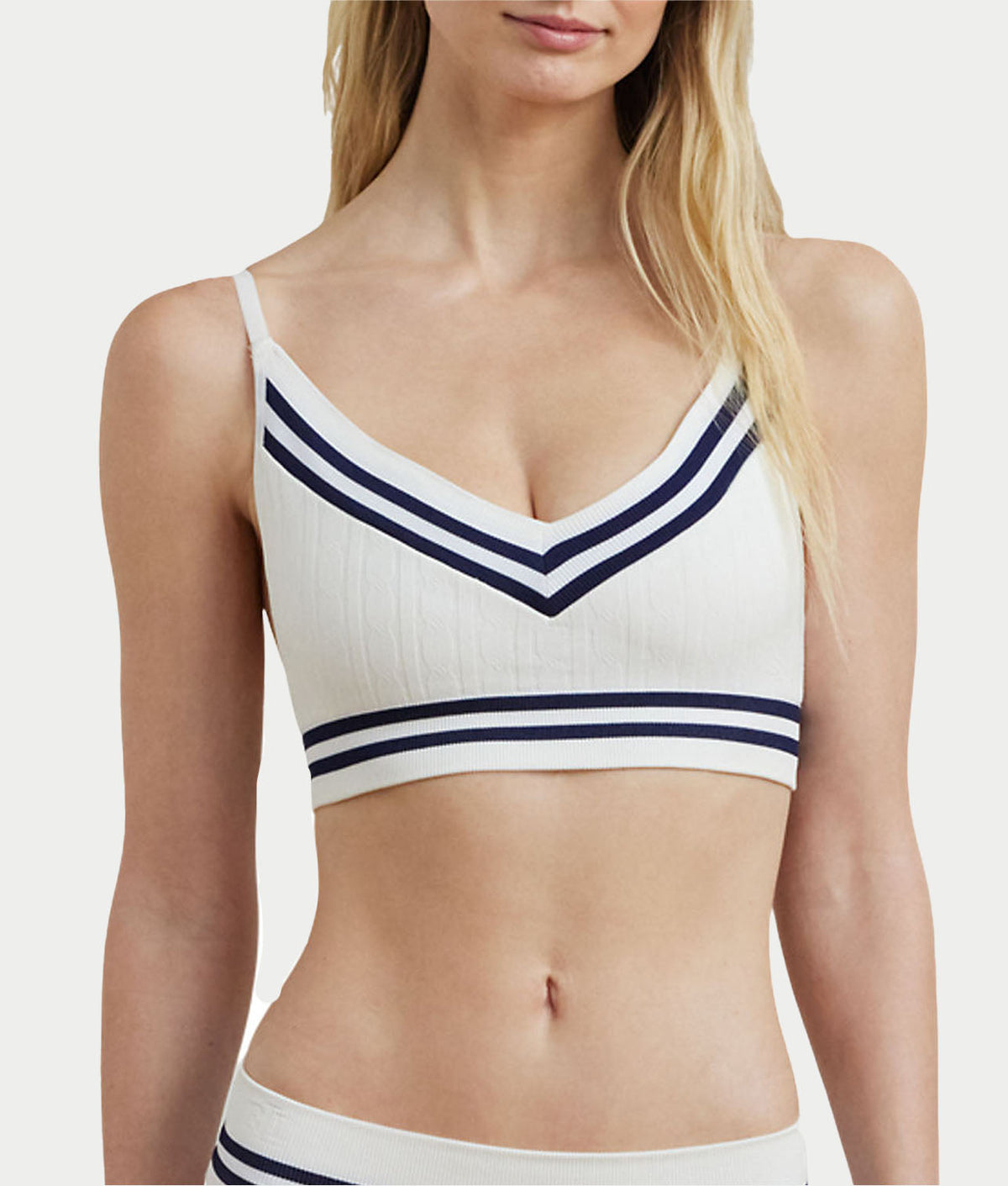 Cricket Cable Texture Wire-Free Bra