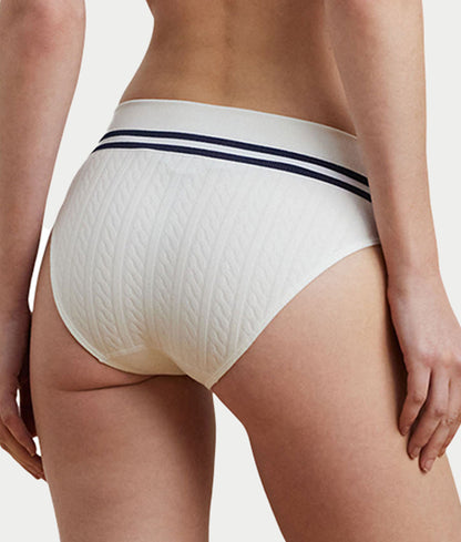Cricket Cable Texture Hi-Cut Brief