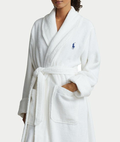 Cotton Woven Shawl Robe