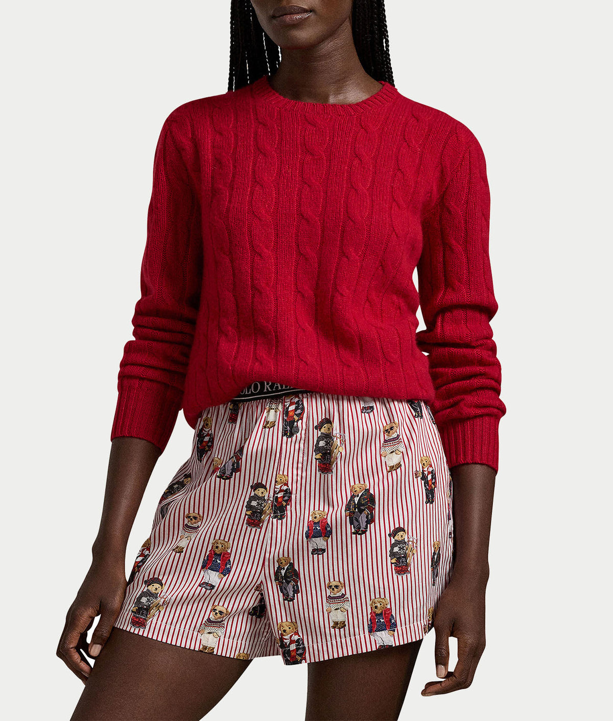 Heritage Polo Bear Woven Boxer