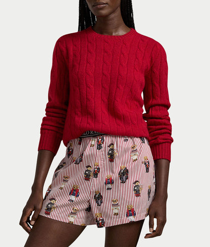 Heritage Polo Bear Woven Boxer