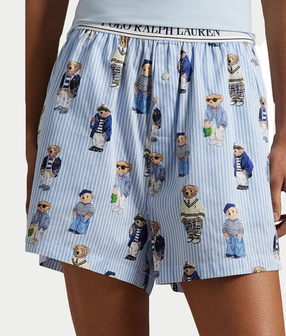Heritage Polo Bear Woven Boxer