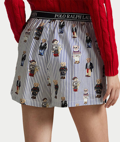 Heritage Polo Bear Woven Boxer