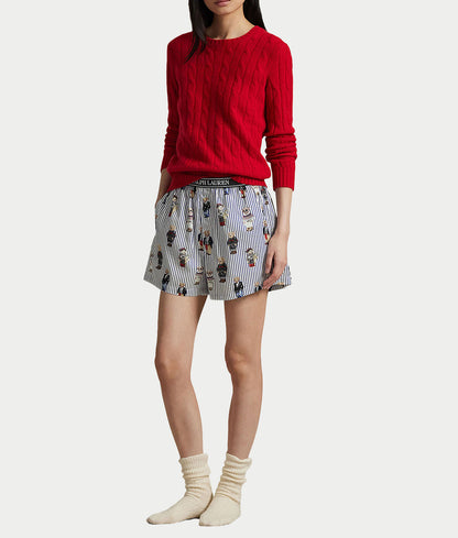Heritage Polo Bear Woven Boxer