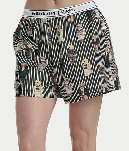 Heritage Polo Bear Woven Boxer