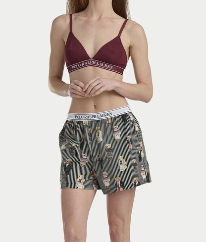 Heritage Polo Bear Woven Boxer