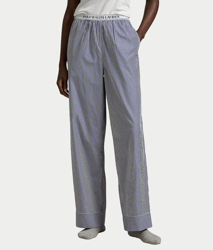 Woven Striped Pajama Pants